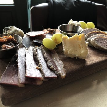 Vera Mae's Bistro - Charcuterie board Not pictured: Grilled baguette slices - American Near Me - Muncie, Indiana Vera Mae's Bistro - Charcuterie board Not pictured: Grilled baguette slices - American Near Me - Muncie, Indiana