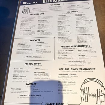 Hash Kitchen - Menu - Breakfast & Brunch Near Me - Pearland, Texas Hash Kitchen - Menu - Breakfast & Brunch Near Me - Pearland, Texas