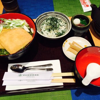 中村藤吉 - Kitsune buckwheat noodle set - Tea Rooms Near Me - Hong Kong, HK