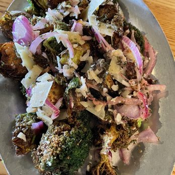 Pier 76 Fish Grill - Broccoli and Brussels Sprouts - Seafood Near Me - Riverside, California