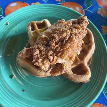 The Flying Biscuit Cafe - Chicken and waffles - Southern Near Me - Houston, Texas