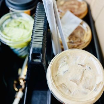 Better Buzz Coffee Roasters - Iced Matcha with cinnamon cold foam, 2 Iced Horchata Lattes, Hot tea, and plain Iced Matcha. - Coffee & Tea Near Me - North Las Vegas, Nevada Better Buzz Coffee Roasters - Iced Matcha with cinnamon cold foam, 2 Iced Horchata Lattes, Hot tea, and plain Iced Matcha. - Coffee & Tea Near Me - North Las Vegas, Nevada