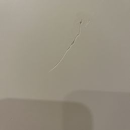 Part of the damage to a large cabinet panel. $1500+ to repair. Part of the damage to a large cabinet panel. $1500+ to repair.
