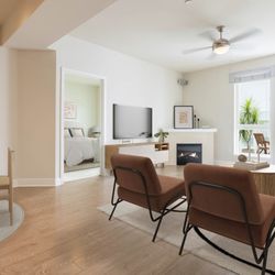 The Hesby Apartments - Living Room