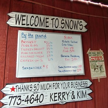 Snow's BBQ - Barbeque Near Me - Lexington, Texas Snow's BBQ - Barbeque Near Me - Lexington, Texas