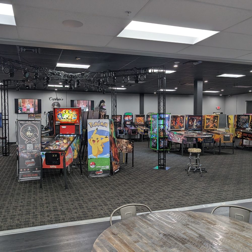 Captain's Auction Warehouse - This place absolutely brings me back to my childhood. Love playing pinball! - Arcades Near Me - Anaheim, California Captain's Auction Warehouse - This place absolutely brings me back to my childhood. Love playing pinball! - Arcades Near Me - Anaheim, California