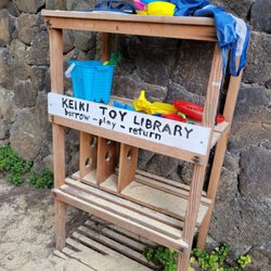 Lanikai Beach - Cute little toy library for kids (keiki)