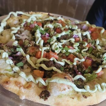 Veggie Crust - Their Vegan Falafel Pizza - Pizza Near Me - Somerville, Massachusetts Veggie Crust - Their Vegan Falafel Pizza - Pizza Near Me - Somerville, Massachusetts