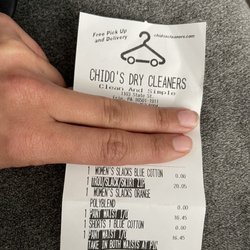 Chidos Dry Cleaners - Cost of alterations