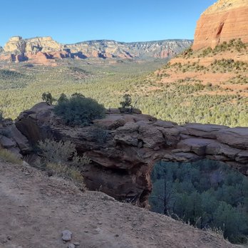 Devil's Bridge Trail - The actual bridge. - Hiking Near Me - Sedona, Arizona Devil's Bridge Trail - The actual bridge. - Hiking Near Me - Sedona, Arizona