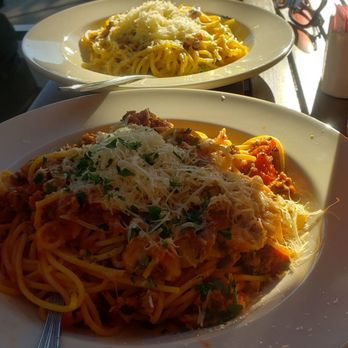 Pastini - Carbonara and spicy sausage pasta - Italian Near Me - Bend, Oregon Pastini - Carbonara and spicy sausage pasta - Italian Near Me - Bend, Oregon