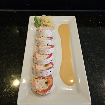 Achi Sushi - Big Easy Roll (sauce on the side). - Japanese Near Me - Metairie, Louisiana Achi Sushi - Big Easy Roll (sauce on the side). - Japanese Near Me - Metairie, Louisiana
