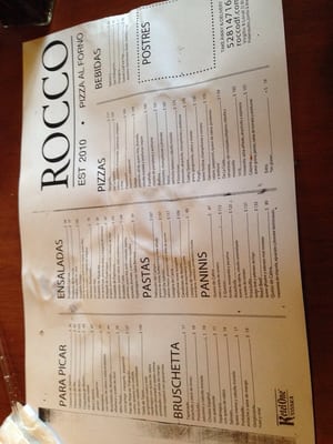 Menu photo 2 Rocco & Simona Ciudad de México, DIF Menu photo 2 Rocco & Simona Ciudad de México, DIF