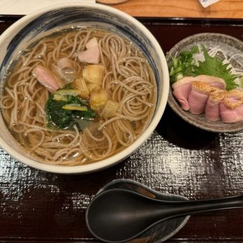 Sora Dining Soba - Kamo Nanban Soba - Japanese Near Me - San Francisco, California