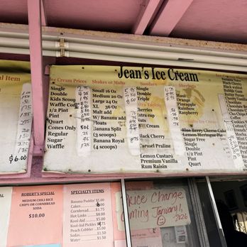 Jean's Ice Cream - Ice Cream Menu - Ice Cream & Frozen Yogurt Near Me - Los Angeles, California Jean's Ice Cream - Ice Cream Menu - Ice Cream & Frozen Yogurt Near Me - Los Angeles, California