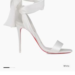 Lucido Fine Jewelry - Birmingham - I love the bow, but the bottom of the heel in the lead, and the things that you put in the toe and
