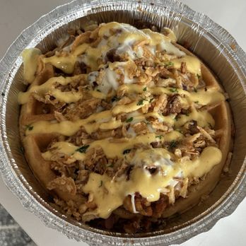 Granby Waffle Shop - Bacon Cordon Waffle - Breakfast & Brunch Near Me - Norfolk, Virginia Granby Waffle Shop - Bacon Cordon Waffle - Breakfast & Brunch Near Me - Norfolk, Virginia