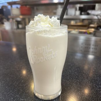 Johnny Rockets - Vanilla Shake... very delicious - Burgers Near Me - Ledyard, Connecticut