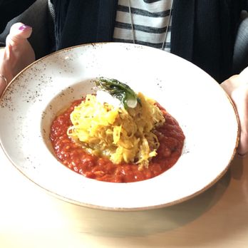 The Bistro Edgewood - Spaghetti squash dish - New American Near Me - Stateline, Nevada The Bistro Edgewood - Spaghetti squash dish - New American Near Me - Stateline, Nevada