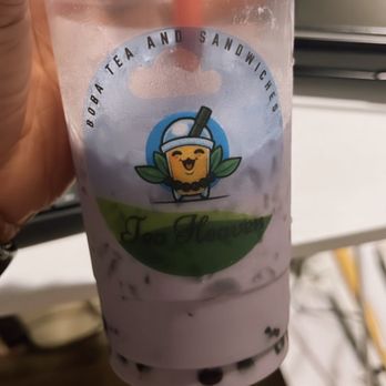 Tea Heaven - Taro Cream with boba - Bubble Tea Near Me - Houston, Texas