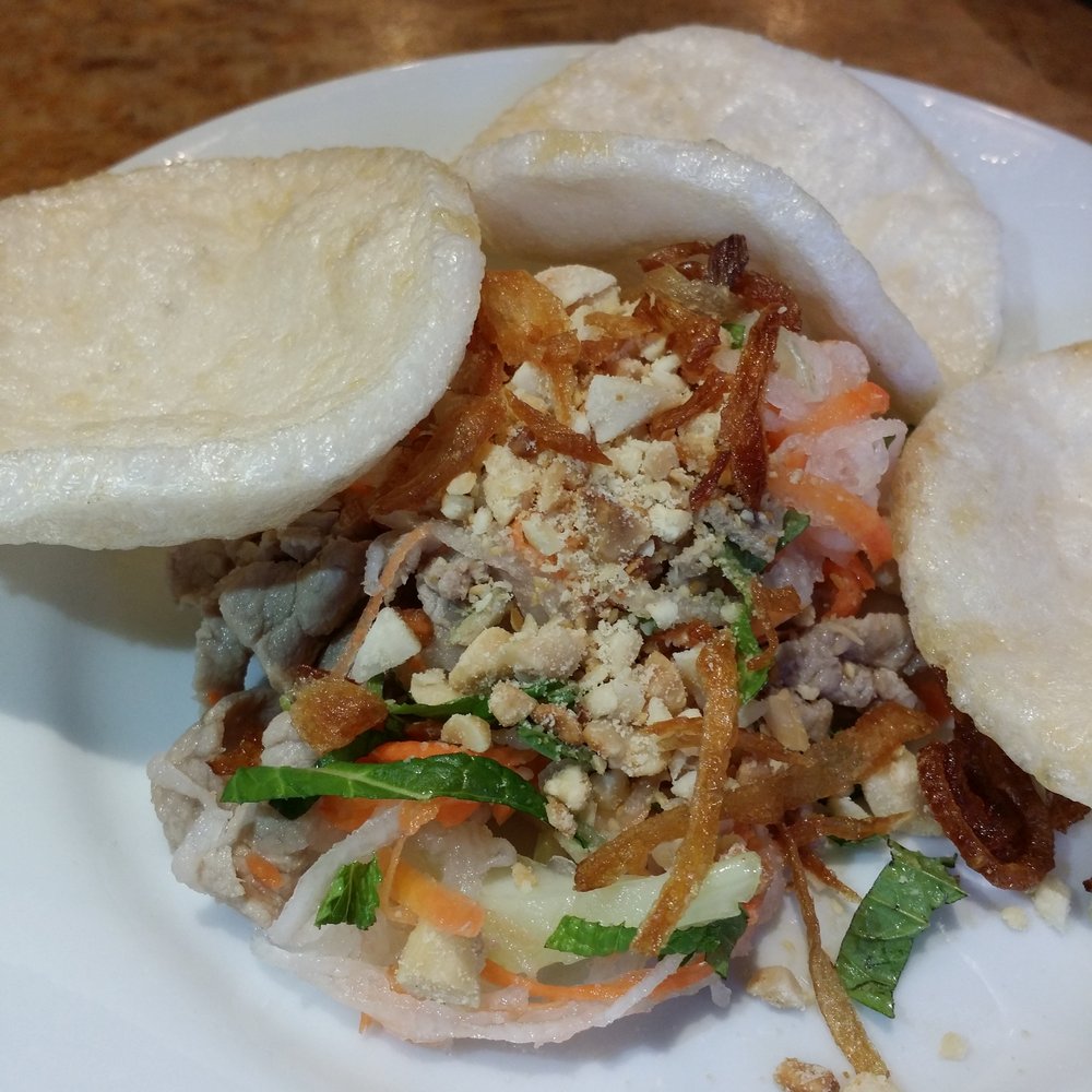 Com Tam Thanh - Beef salad. Goi bo. First dish that comes out of the 7 dishes meal - Vietnamese Near Me - Newark, California Com Tam Thanh - Beef salad. Goi bo. First dish that comes out of the 7 dishes meal - Vietnamese Near Me - Newark, California