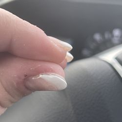 Look how thick my thumb is