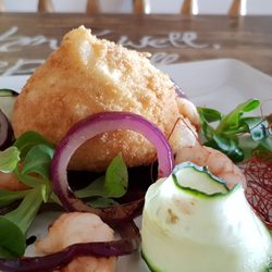 Quel Que Quieres - Queso Burrata frita
