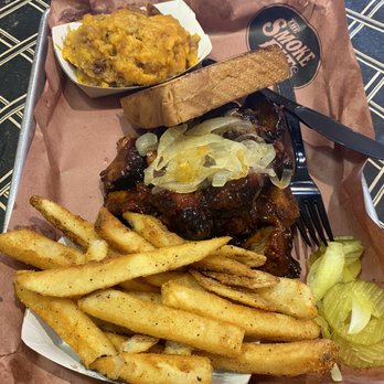 The Smoke Pit - Burnt Ends Sandwich - Barbeque Near Me - Concord, North Carolina