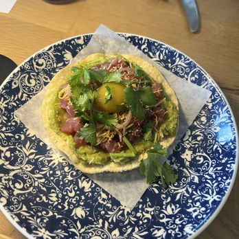 Ember & Rye - Ahi tuna tostada - Seafood Near Me - Carlsbad, California
