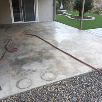Morello Concrete Const - Before: Back patio - Masonry/Concrete Near Me - Santee, California Morello Concrete Const - Before: Back patio - Masonry/Concrete Near Me - Santee, California
