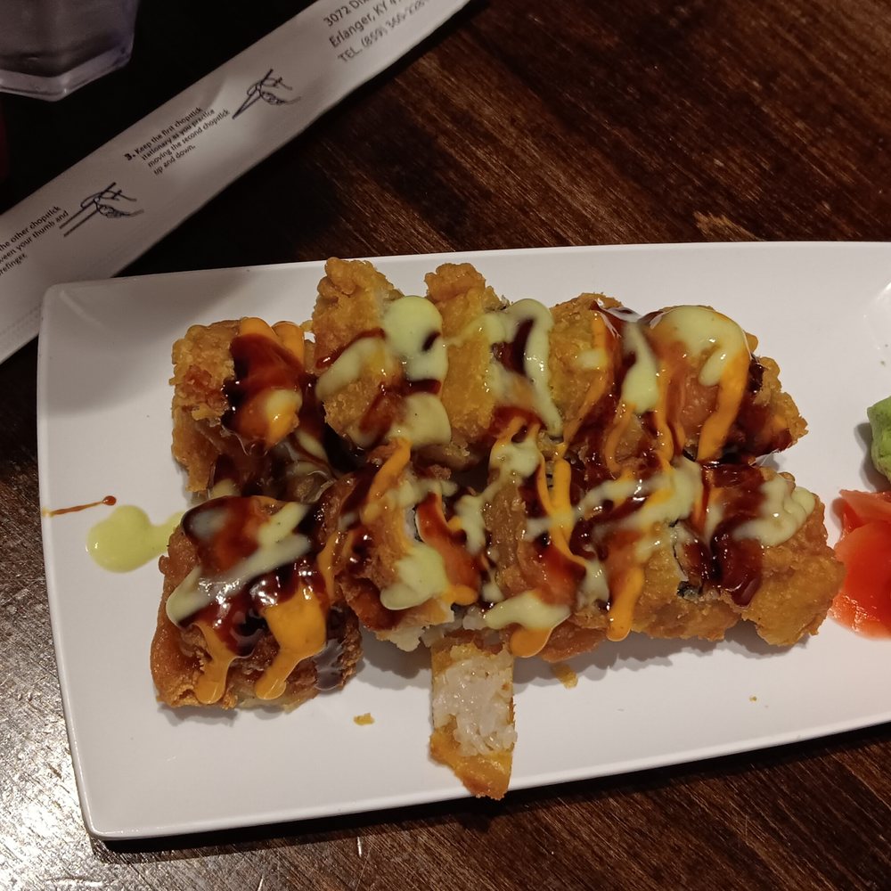 Sake Bomb Sushi - Deep Fried Air Force Sushi - Sushi Bars Near Me - Erlanger, Kentucky Sake Bomb Sushi - Deep Fried Air Force Sushi - Sushi Bars Near Me - Erlanger, Kentucky