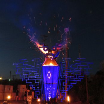 IngenuityFest - Sculptures that shoot flames. - Festivals Near Me