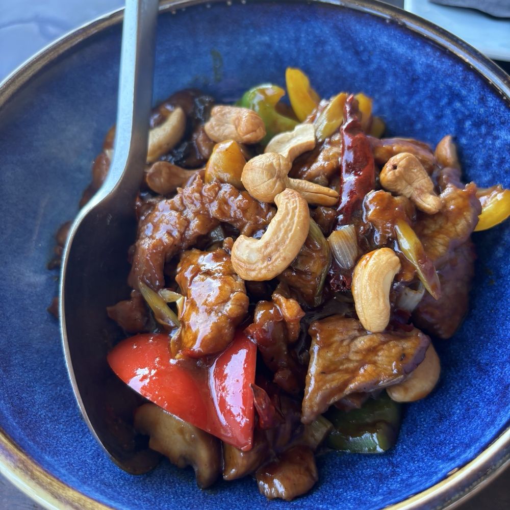 Lin Asian Bar & Dim Sum - Kung Pao beef ($19) - Asian Fusion Near Me - Austin, Texas Lin Asian Bar & Dim Sum - Kung Pao beef ($19) - Asian Fusion Near Me - Austin, Texas