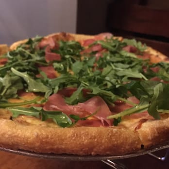 Pane E Vino - Prosciutto pizza, perfectly cooked - Italian Near Me - Covina, California Pane E Vino - Prosciutto pizza, perfectly cooked - Italian Near Me - Covina, California