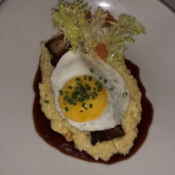 Bistro 218 - House Cured Braised Pork Belly - French Near Me - Birmingham, Alabama