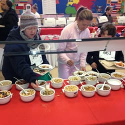 Lafayette Oatmeal Fest - Worlds largest oatmeal topping bar at the Oatmeal Fest. 100+ toppings!