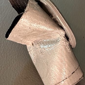Tigard Premier Auto Care - Duck tape holding side air bag cover - Auto Repair Near Me - Portland, Oregon Tigard Premier Auto Care - Duck tape holding side air bag cover - Auto Repair Near Me - Portland, Oregon