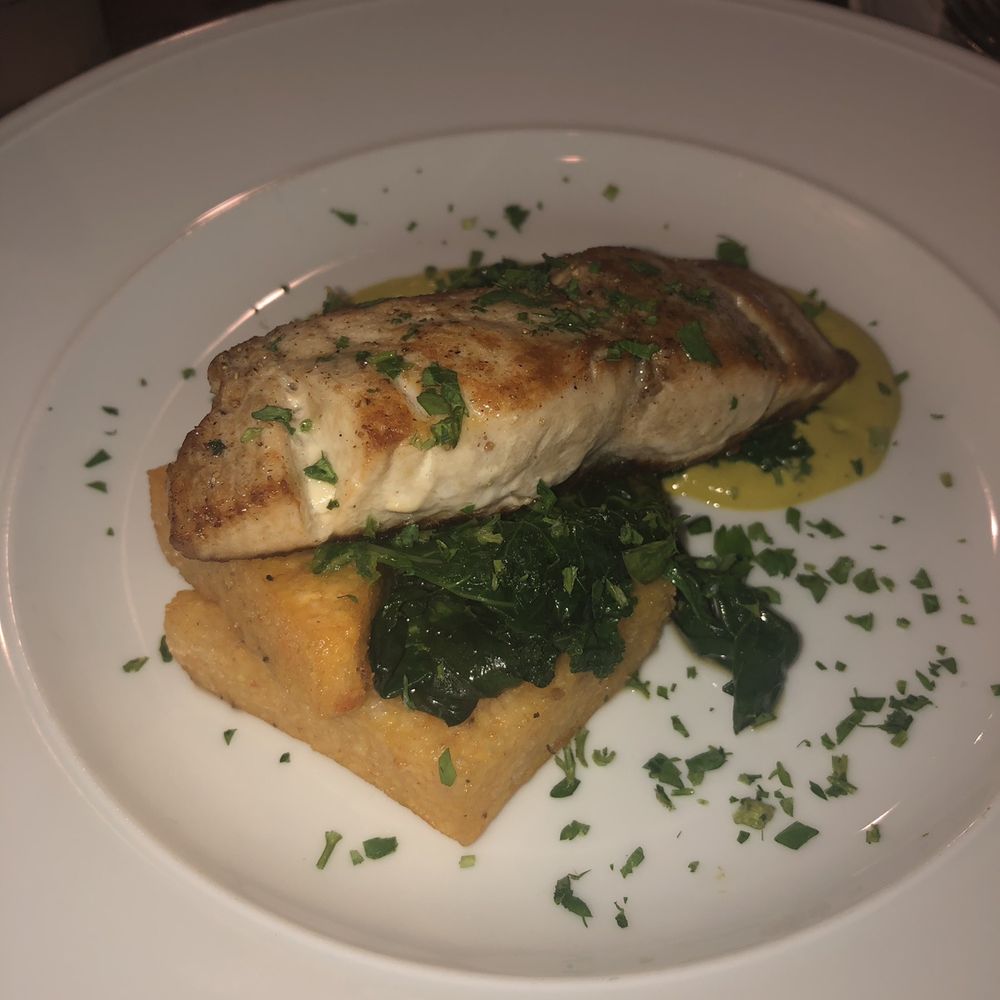 The Terrace Room - 2010 restaurant week PASS: yellowtail w polenta and braised greens - Breakfast & Brunch Near Me - Oakland, California