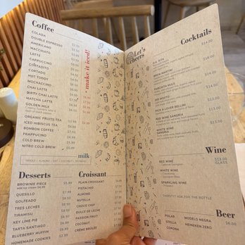 7tyone Restaurant & Coffee - Drink menu - Breakfast & Brunch Near Me - Miami Beach, Florida