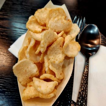 Barzar Eatery - Shrimp chip complimentary - Indonesian Near Me - Vacaville, California Barzar Eatery - Shrimp chip complimentary - Indonesian Near Me - Vacaville, California