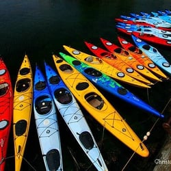North Shore Kayak Outdoor Center - NSKOC kayak fleet