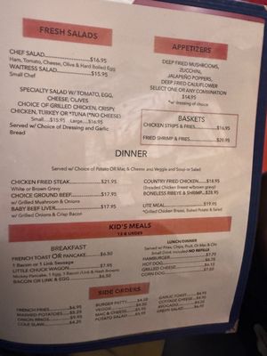 Menu photo 4 Cheryl's Diner Kernville, CA Menu photo 4 Cheryl's Diner Kernville, CA