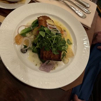 Hearthstone Lounge - Seasonal Pacific Seabass* - Lounges Near Me - Anaheim, California