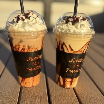White Buffalo Coffee Bar - Cheesecake frozen coffee and Reese's iced latte - Coffee & Tea Near Me - Altus, Oklahoma White Buffalo Coffee Bar - Cheesecake frozen coffee and Reese's iced latte - Coffee & Tea Near Me - Altus, Oklahoma