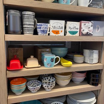 Bosa Foods - a shelf full of dishes - Grocery Near Me - Vancouver, British Columbia Bosa Foods - a shelf full of dishes - Grocery Near Me - Vancouver, British Columbia