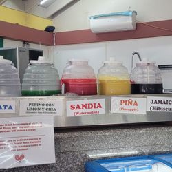 Taquería El Toro - Drinks. The green one is bomb!