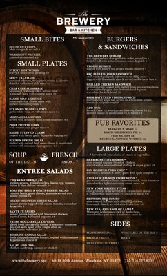 Menu photo 8 The Brewery Bar & Kitchen Woodside, NY Menu photo 8 The Brewery Bar & Kitchen Woodside, NY