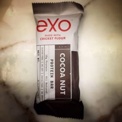 Creative Juice - EXo Protein Bar Key Ingredient: "Crickets - A game-changing protein, naturally selected."