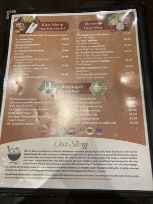 Menu photo 6 Phở Ca Dao San Diego, CA Menu photo 6 Phở Ca Dao San Diego, CA
