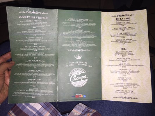 Menu photo 2 La Champa Guanajuato, GUA Menu photo 2 La Champa Guanajuato, GUA